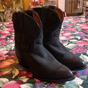 Frye Billy Short Western Leather Boots